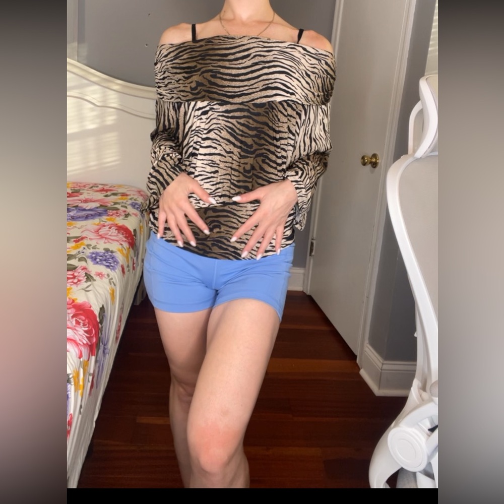 Leopard blouse